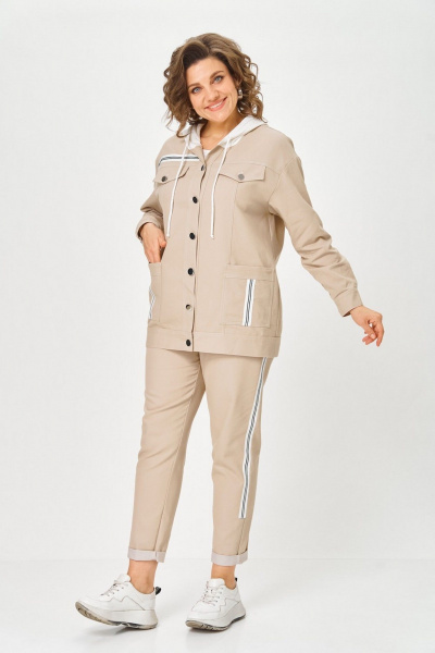 Брюки, куртка, туника Svetlana-Style 1569 бежевый - фото 3