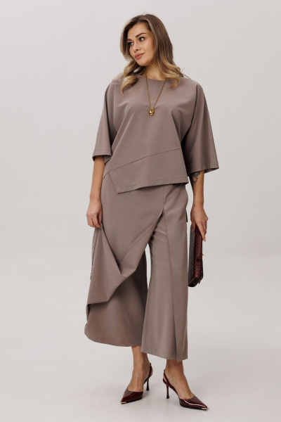 Блуза, кюлоты Anelli 1793.2 пустынная_гладь - фото 4