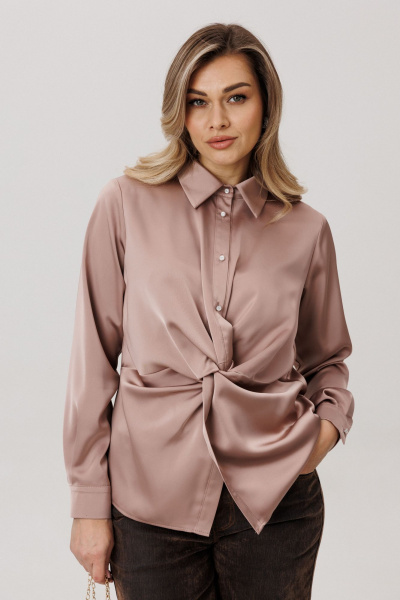 Блуза Anelli 1791 айс_карамель - фото 6