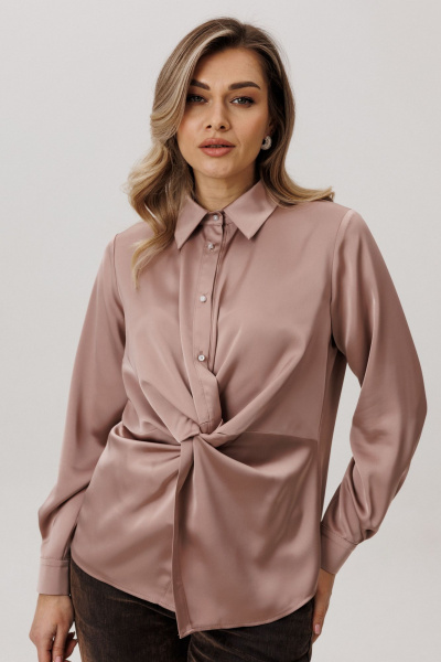 Блуза Anelli 1791 айс_карамель - фото 1