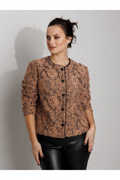 Жакет Condra 15101 пудровый - фото 14