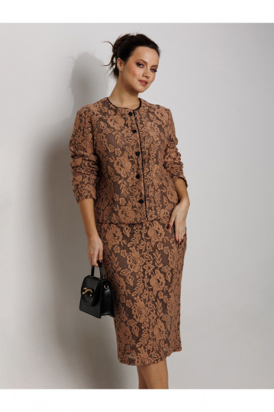 Жакет Condra 15101 пудровый - фото 12