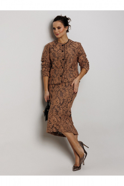 Жакет Condra 15101 пудровый - фото 11