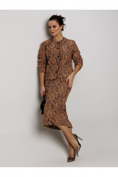 Жакет Condra 15101 пудровый - фото 6