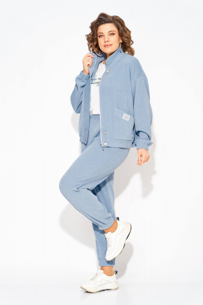 Брюки, джемпер Liliana 1503 голубой - фото 1