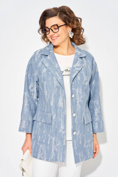 Жакет Liliana 1505 джинс - фото 1