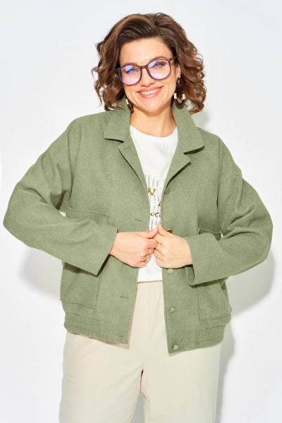 Жакет Liliana 1506 фисташка - фото 4