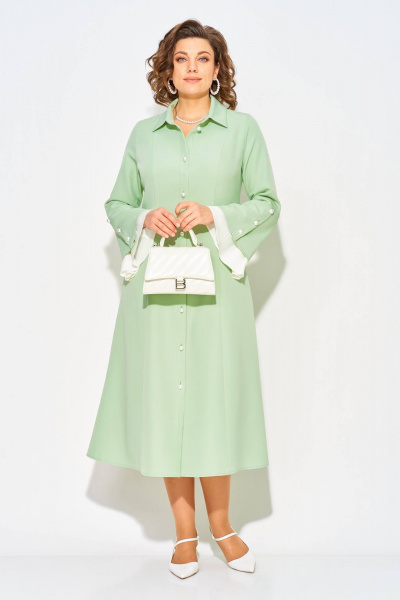 Платье Liliana 1508 фисташка - фото 2