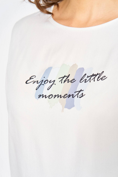 Майка Liliana 1514 белый - фото 3