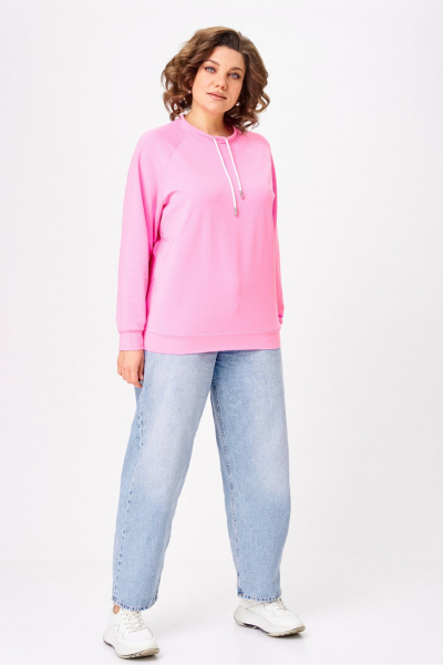 Джемпер Rumoda 2270 розовый - фото 6