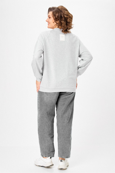 Джемпер Rumoda 2270 серый - фото 11