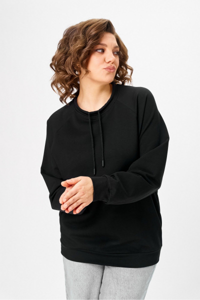 Джемпер Rumoda 2270 черный - фото 4