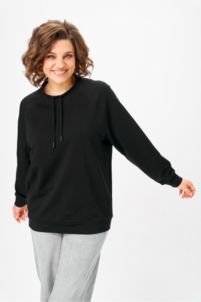 Джемпер Rumoda 2270 черный - фото 2