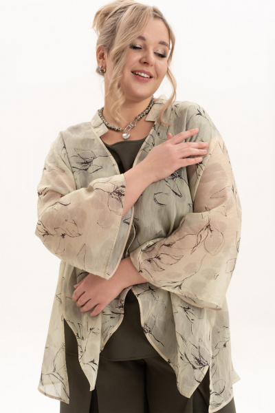 Блуза, брюки, кардиган Algranda А4123 - фото 3