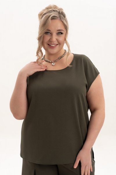 Блуза, брюки, кардиган Algranda А4123 - фото 7