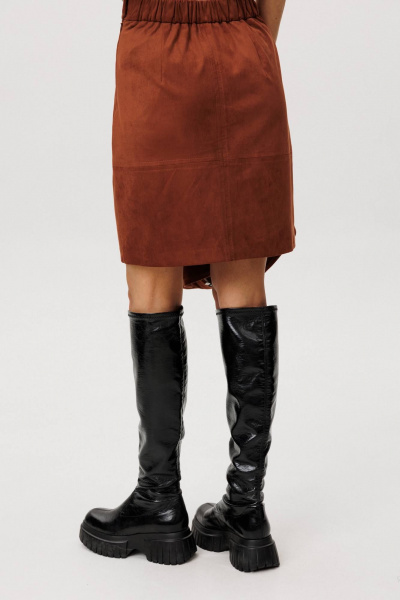 Жакет, юбка Fantazia Mod 5201 медно-рыжий - фото 2