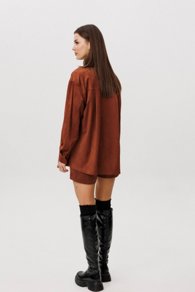 Жакет, шорты Fantazia Mod 5257 медно-рыжий - фото 7