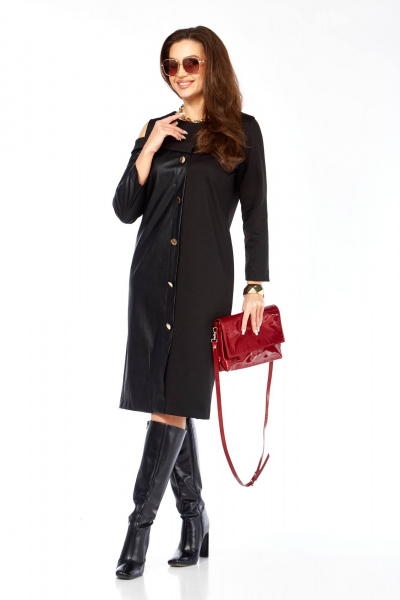 Платье Taita plus 2602 черный - фото 3