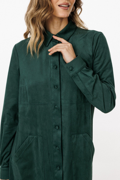 Платье EOLA 3027 т.изумруд - фото 6