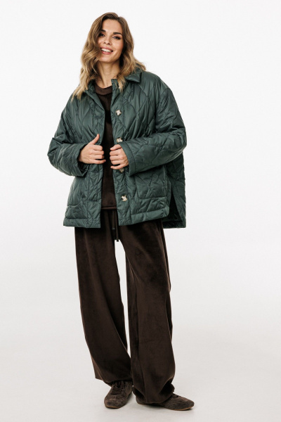 Куртка EOLA 3033 т.изумруд - фото 9