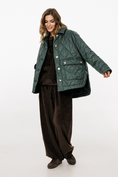 Куртка EOLA 3033 т.изумруд - фото 8