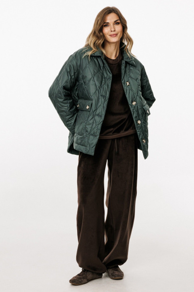 Куртка EOLA 3033 т.изумруд - фото 6