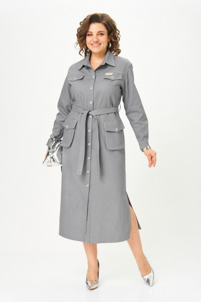 Платье Svetlana-Style 2101 серый - фото 9