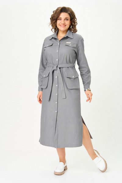 Платье Svetlana-Style 2101 серый - фото 5