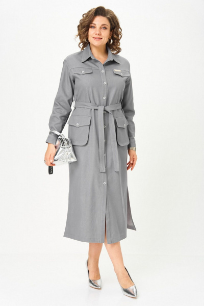 Платье Svetlana-Style 2101 серый - фото 1