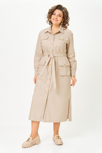 Платье Svetlana-Style 2101 бежевый - фото 6