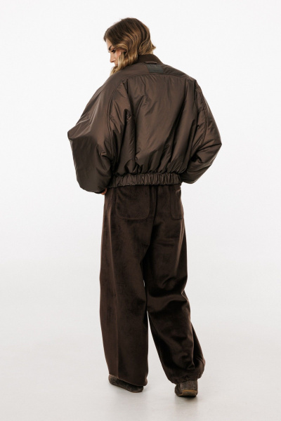 Куртка EOLA 3034 шоколад/т.изумруд - фото 29