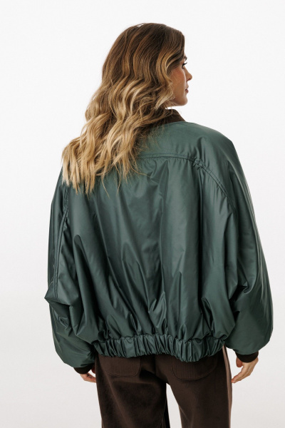 Куртка EOLA 3034 шоколад/т.изумруд - фото 16