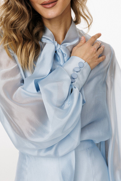 Блуза, топ EOLA 3035 голубой - фото 8
