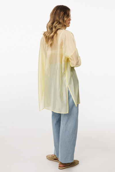 Блуза EOLA 3036 сливочное_масло - фото 3