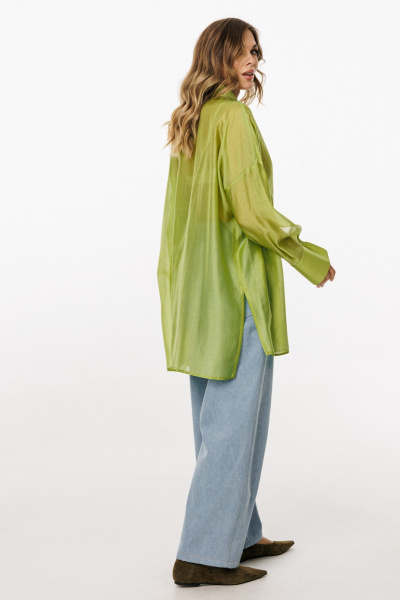 Блуза EOLA 3036 трава - фото 9