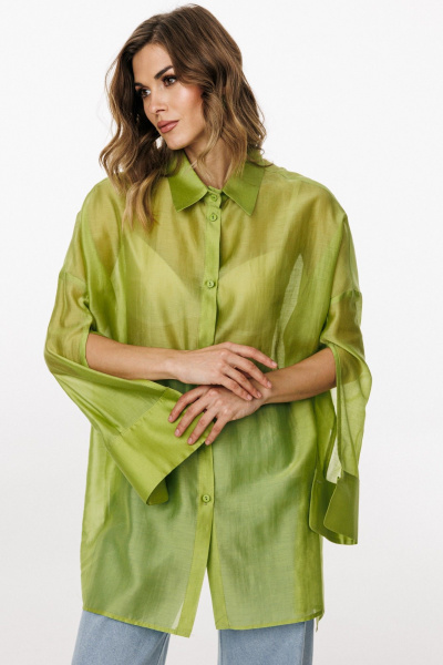 Блуза EOLA 3036 трава - фото 1