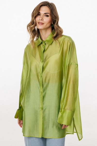 Блуза EOLA 3036 трава - фото 2