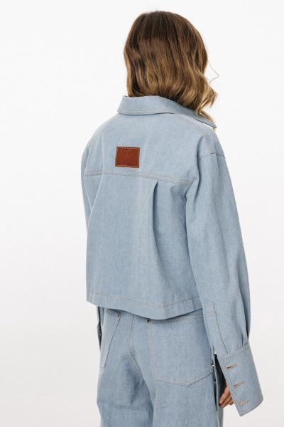 Блуза EOLA 3042 голубой - фото 8