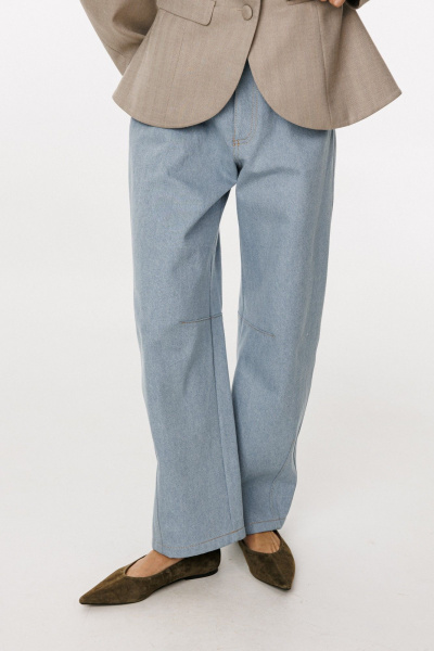 Брюки EOLA 3043 голубой - фото 5