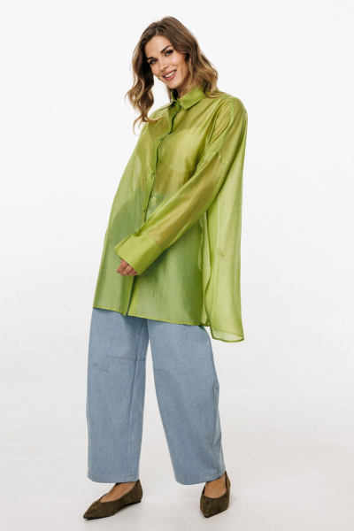 Брюки EOLA 3043.3 голубой - фото 3