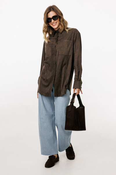 Брюки EOLA 3043.12 голубой - фото 3