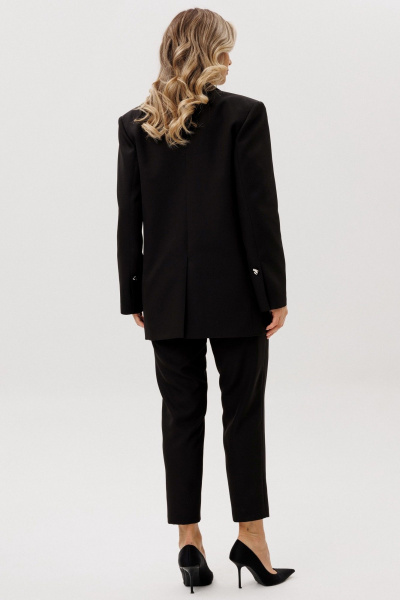 Брюки, жакет Faufilure C1593 черный - фото 3