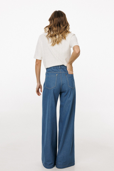 Брюки EOLA 3044 темно-голубой - фото 6