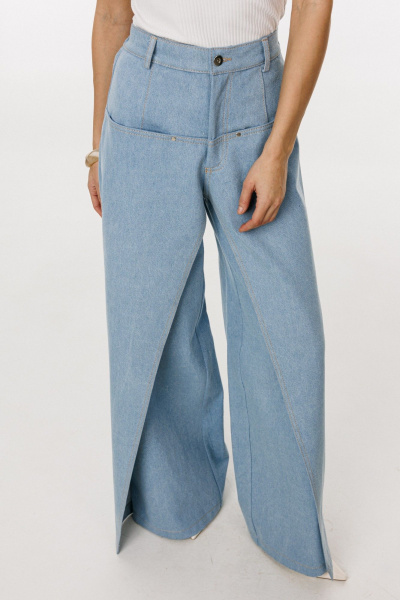 Брюки EOLA 3044.1 голубой - фото 4