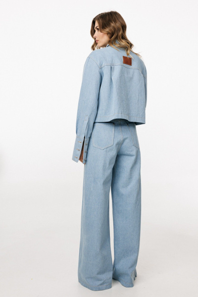 Брюки EOLA 3044.2 голубой - фото 4