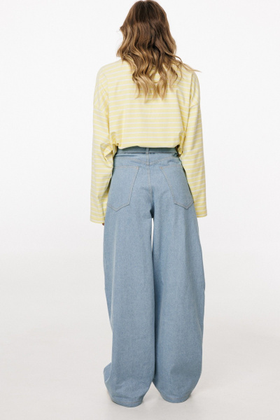 Брюки EOLA 3045.3 голубой - фото 6