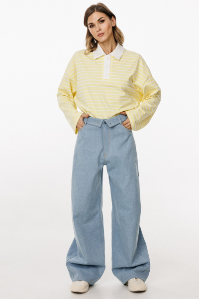 Брюки EOLA 3045.3 голубой - фото 1