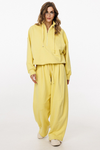 Брюки, джемпер EOLA 3048 темное_сливочное_масло - фото 21