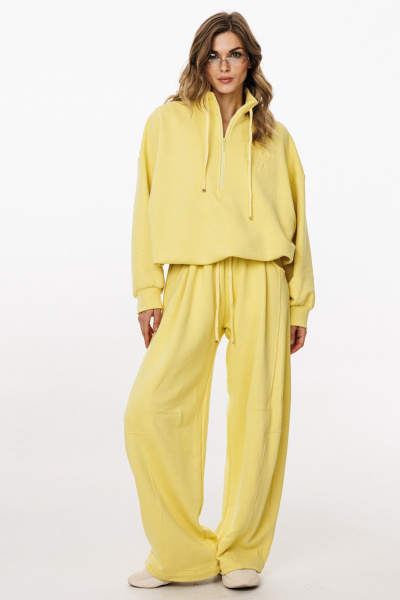 Брюки, джемпер EOLA 3048 темное_сливочное_масло - фото 18