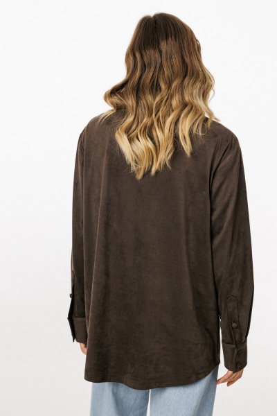 Блуза EOLA 3051 шоколад - фото 9